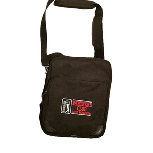 PGA Tour Partners Club Life Member Shoulder Bag Laptop Work School Travel Black